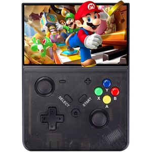 1109260SZBT M18 R43 Pro Handheld Game Console, 4.3-inch LCD Screen, Emelec 4.3 OS, 1GB RAM 4GB Storage 64GB TF Card, Supports 25 Simulator,