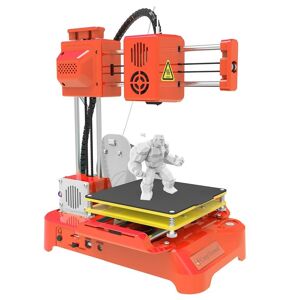 1041191EUDF EasyThreed K7 3D Printer, 4 Leveling Buttons, 0.1-0.2mm Accuracy, 10-40mm/s Print Speed, Mute Printing, 100x100x100mm