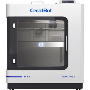 1065288EUDF CreatBot D600 Pro 2 3D Printer, Auto-Leveling, Camera Control, Auto-Rising Dual Extruders, 150mm/s Max Printing Speed