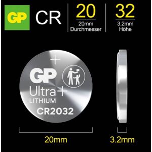Goodgoods Litowa bateria guzikowa GP Ultra+ CR2032 3V Goodgoods Litowa bateria guzikowa GP Ultra+ CR2032 3V