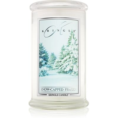 Kringle Candle Snow Capped Fraser - Zapachowa świeca Kringle Candle Snow Capped Fraser - Zapachowa świeca