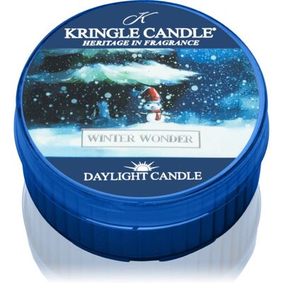 Kringle Candle Winter Wonder Podgrzewacz do tealight - Podgrzewacz, Ziołowy zapach, Wosk sojowy Kringle Candle Winter Wonder Podgrzewacz do tealight - Podgrzewacz, Ziołowy zapach, Wosk sojowy