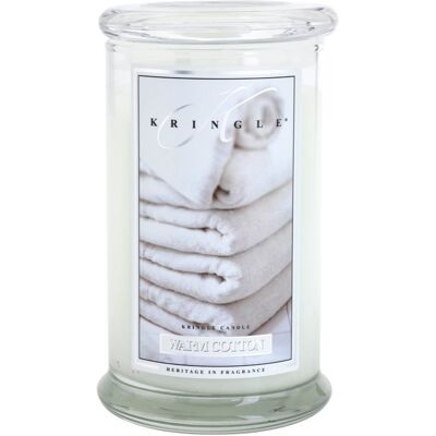 Kringle Candle Warm Cotton świeczka zapachowa 624 g Kringle Candle Warm Cotton świeczka zapachowa 624 g