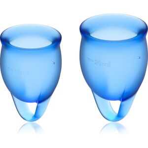 Satisfyer Feel Confident Menstrual Cup kubeczek menstruacyjny Dark blue Satisfyer Feel Confident Menstrual Cup kubeczek menstruacyjny Dark blue