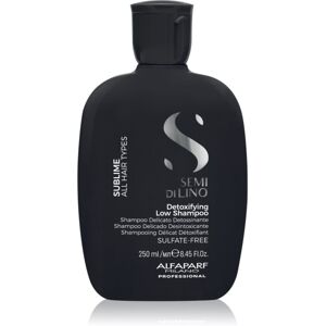 Alfaparf Milano Semi Di Lino Sublime Detoxifying Low Shampoo - Szampon Alfaparf Milano Semi Di Lino Sublime Detoxifying Low Shampoo - Szampon