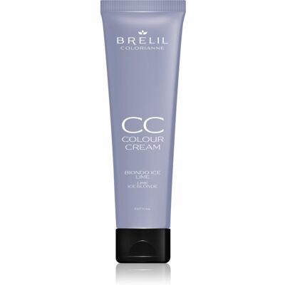 Brelil Professional CC Colour Cream krem koloryzujący do wszystkich rodzajów włosów odcień Lime Ice Blonde 150 ml Brelil Professional CC Colour Cream krem koloryzujący do wszystkich rodzajów włosów odcień Lime Ice Blonde 150 ml