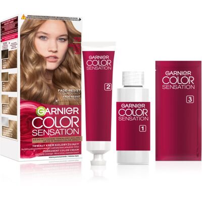 Garnier 7.0 Delikatny Irydysujący Blond Krem do farbowania włosów - Produkt do włosów Garnier 7.0 Delikatny Irydysujący Blond Krem do farbowania włosów - Produkt do włosów