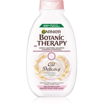 Garnier Owsiany Delikatny łagodzący hypoalergiczny szampon - Szampon Garnier Owsiany Delikatny łagodzący hypoalergiczny szampon - Szampon
