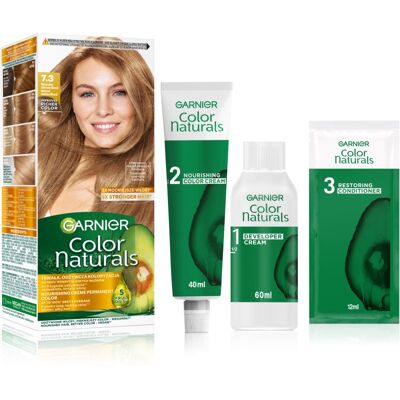 Garnier Color Naturals farba do włosów odcień 7.3 Natural Golden Blonde 1 szt. Garnier Color Naturals farba do włosów odcień 7.3 Natural Golden Blonde 1 szt.