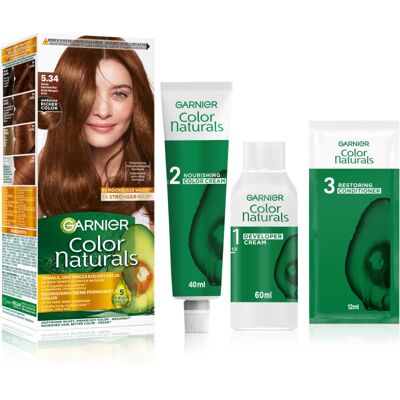 Garnier Color Naturals farba do włosów odcień 5.34 Golden Chestnut Brown 1 szt. Garnier Color Naturals farba do włosów odcień 5.34 Golden Chestnut Brown 1 szt.