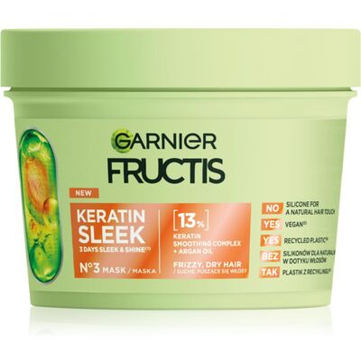 Garnier - Fructis Keratin Sleek - Keratyna - Maska do włosów Garnier - Fructis Keratin Sleek - Keratyna - Maska do włosów