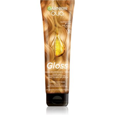 Garnier Olia Gloss maska koloryzująca do włosów odcień Słoneczny Blond 150 ml Garnier Olia Gloss maska koloryzująca do włosów odcień Słoneczny Blond 150 ml