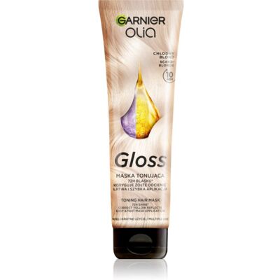 Garnier Olia Gloss maska koloryzująca do włosów odcień Scandi Blonde 150 ml Garnier Olia Gloss maska koloryzująca do włosów odcień Scandi Blonde 150 ml