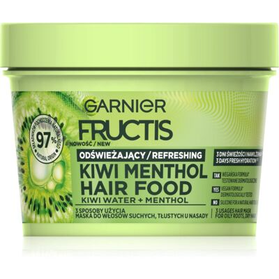 Garnier Fructis 3 in 1 odświeżająca maska nawilżająca do włosów z zapachem 400 ml Garnier Fructis 3 in 1 odświeżająca maska nawilżająca do włosów z zapachem 400 ml