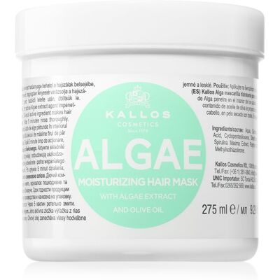 Kallos KJMN Professional Algae maseczka nawilżająca z wyciągiem z alg i olejem z oliwek 275 ml Kallos KJMN Professional Algae maseczka nawilżająca z wyciągiem z alg i olejem z oliwek 275 ml