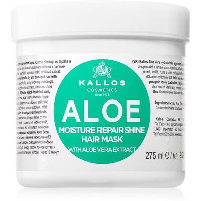Kallos KJMN Professional Aloe maseczka nawilżająca z aloesem 275 ml Kallos KJMN Professional Aloe maseczka nawilżająca z aloesem 275 ml
