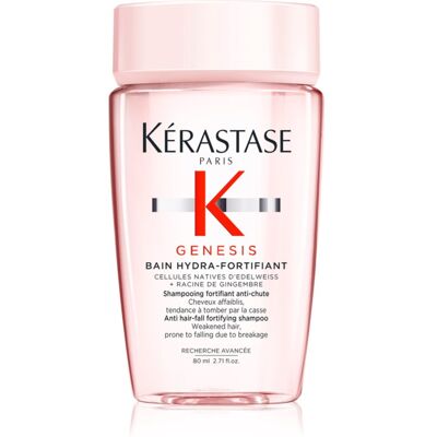 Kérastase Genesis Bain Hydra-Fortifiant wzmacniający szampon do włosów słabych, z tendencją do wypadania 80 ml Kérastase Genesis Bain Hydra-Fortifiant wzmacniający szampon do włosów słabych, z tendencją do wypadania 80 ml