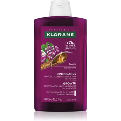 Klorane Quinine Growth Accelerating Shampoo szampon na porost włosów i wzmocnienie cebulek 400 ml Klorane Quinine Growth Accelerating Shampoo szampon na porost włosów i wzmocnienie cebulek 400 ml