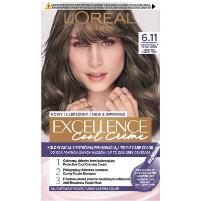 L'Oréal Paris Excellence Cool Ciemny Blond - Farba do Włosów L'Oréal Paris Excellence Cool Ciemny Blond - Farba do Włosów