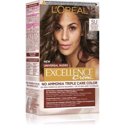 L’Oréal Paris Excellence Universal Nudes - Brązowy - Farba do włosów L’Oréal Paris Excellence Universal Nudes - Brązowy - Farba do włosów