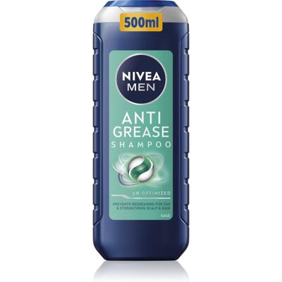 NIVEA MEN Anti Grease szampon do przetłuszczającej się skóry głowy 500 ml NIVEA MEN Anti Grease szampon do przetłuszczającej się skóry głowy 500 ml