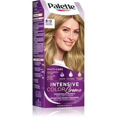 Schwarzkopf Palette Intensive Color Creme trwała farba do włosów odcień 8-0 N7 Light Blonde 1 szt. Schwarzkopf Palette Intensive Color Creme trwała farba do włosów odcień 8-0 N7 Light Blonde 1 szt.