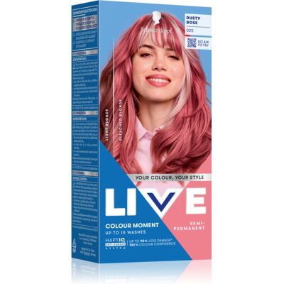 Schwarzkopf LIVE Ultra Brights or Pastel - Dusty Rose Semi-Permanent Hair Color Schwarzkopf LIVE Ultra Brights or Pastel - Dusty Rose Semi-Permanent Hair Color