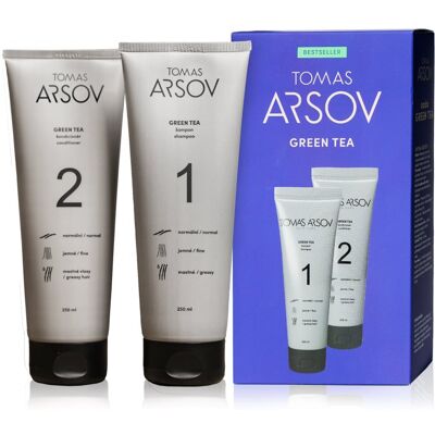 Zestaw Szamponów z Zieloną Herbatą Tomas Arsov - Pielęgnacja Włosów Zestaw Szamponów z Zieloną Herbatą Tomas Arsov - Pielęgnacja Włosów