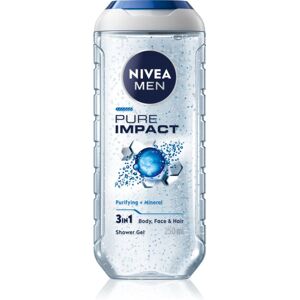 Nivea Mężczyźni Pure Impact Żel pod prysznic - Żel pod prysznic Nivea Mężczyźni Pure Impact Żel pod prysznic - Żel pod prysznic
