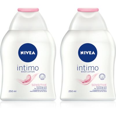 NIVEA Intimo Sensitive emulsja do higieny intymnej wygodne opakowanie NIVEA Intimo Sensitive emulsja do higieny intymnej wygodne opakowanie