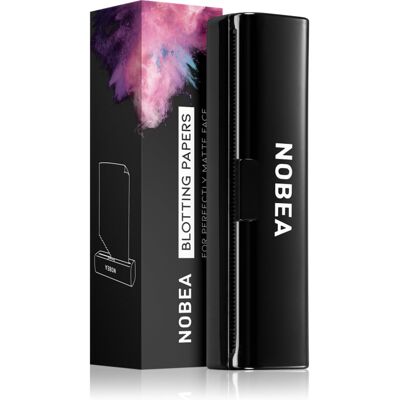 NOBEA Accessories Blotting Papers papierki matujące 7x5 cm NOBEA Accessories Blotting Papers papierki matujące 7x5 cm