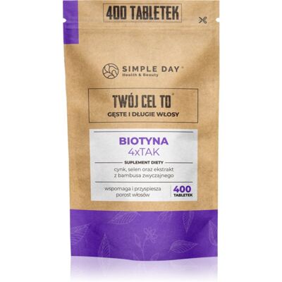 Twój Cel Biotyna Cynk - Suplementy na włosy, skórę, paznokcie Twój Cel Biotyna Cynk - Suplementy na włosy, skórę, paznokcie