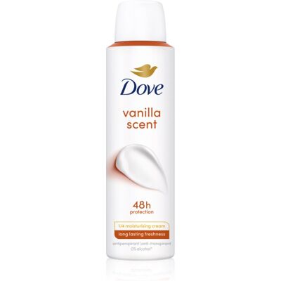 Dove Vanilla Scent antyperspirant spray 150 ml Dove Vanilla Scent antyperspirant spray 150 ml