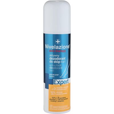 Ideepharm Nivelazione Expert aktywny dezodorant do stóp 5w1 w sprayu 150 ml Ideepharm Nivelazione Expert aktywny dezodorant do stóp 5w1 w sprayu 150 ml