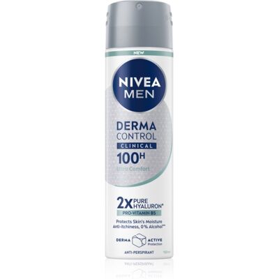 NIVEA MEN Derma Dry Control antyperspirant w sprayu 150 ml NIVEA MEN Derma Dry Control antyperspirant w sprayu 150 ml