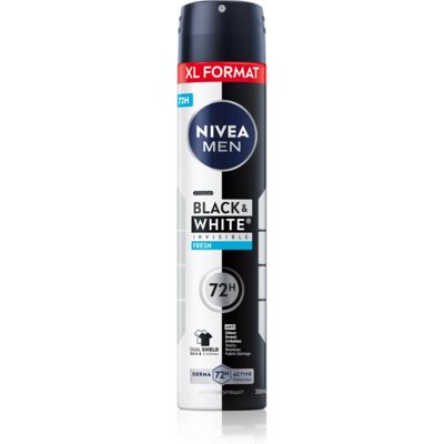 NIVEA MEN Black & White Fresh Spray Antyperspirant - Męski Dezodorant NIVEA MEN Black & White Fresh Spray Antyperspirant - Męski Dezodorant