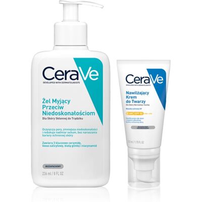 CeraVe Rutyna Pielęgnacyjna wygodne opakowanie przeciw niedoskonałościom skóry CeraVe Rutyna Pielęgnacyjna wygodne opakowanie przeciw niedoskonałościom skóry
