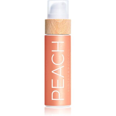 COCOSOLIS PEACH pielęgnacyjny olejek do opalania baz filtra ochronnego z zapachem Peach 100 ml COCOSOLIS PEACH pielęgnacyjny olejek do opalania baz filtra ochronnego z zapachem Peach 100 ml