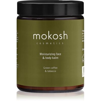 Mokosh Green Coffee & Tobacco nawilżające mleczko do ciała 180 ml Mokosh Green Coffee & Tobacco nawilżające mleczko do ciała 180 ml