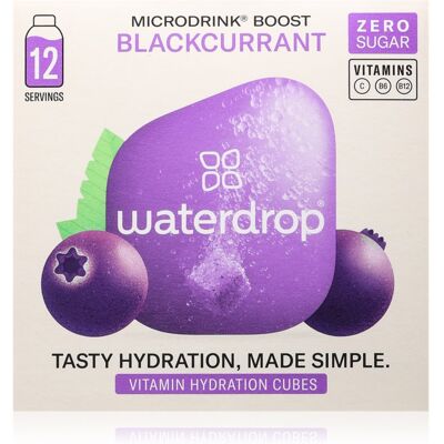 Waterdrop Microdrink Czarna porzeczka z witaminami - Mieszanka napojów Waterdrop Microdrink Czarna porzeczka z witaminami - Mieszanka napojów