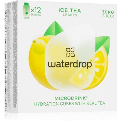 Waterdrop - Microdrink Ice Tea - Cytryna - Bez cukru - 12 szt. - Drink mix Waterdrop - Microdrink Ice Tea - Cytryna - Bez cukru - 12 szt. - Drink mix