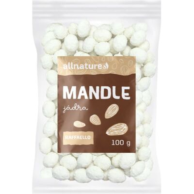 Allnature Migdały Raffaello orzechy w polewie 100 g Allnature Migdały Raffaello orzechy w polewie 100 g