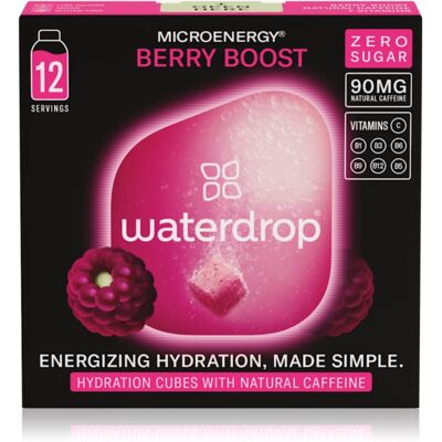 Waterdrop Microenergy napój energetyczny z witaminami smak Berry Boost 12 szt. Waterdrop Microenergy napój energetyczny z witaminami smak Berry Boost 12 szt.