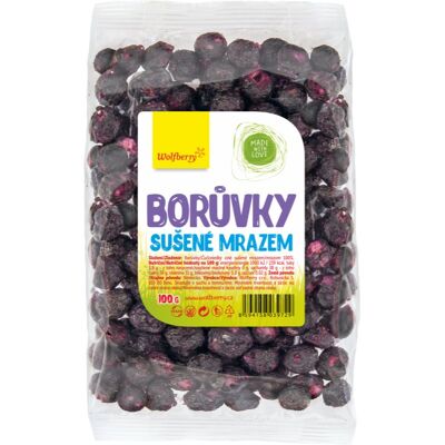 Wolfberry Freeze-Dried Blueberries owoce liofilizowane 100 g Wolfberry Freeze-Dried Blueberries owoce liofilizowane 100 g