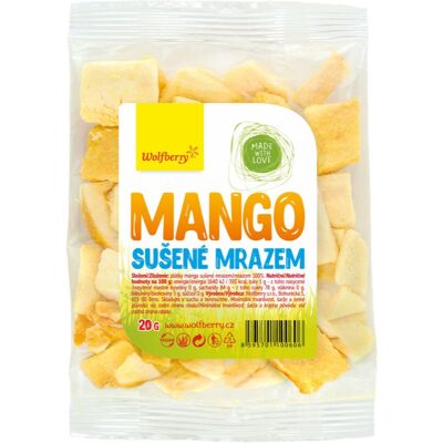 Wolfberry Freeze-Dried Mango owoce liofilizowane 20 g Wolfberry Freeze-Dried Mango owoce liofilizowane 20 g