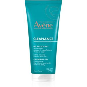 Avène Cleanance Cleansing Gel żel oczyszczający do skóry tłustej ze skłonnością do trądziku 200 ml Avène Cleanance Cleansing Gel żel oczyszczający do skóry tłustej ze skłonnością do trądziku 200 ml