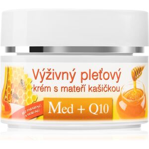 Bione Cosmetics Honey + Q10 odżywczy krem - Młoda skóra, Królowa pszczół, Nawilżający Bione Cosmetics Honey + Q10 odżywczy krem - Młoda skóra, Królowa pszczół, Nawilżający