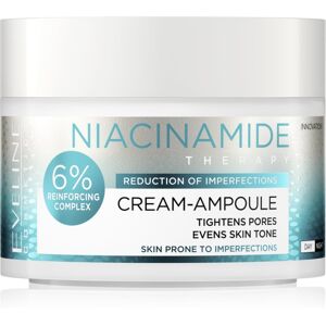 Eveline Cosmetics Cream-Ampoule Niacinamide krem nawilżający przeciw niedoskonałościom skóry 50 ml