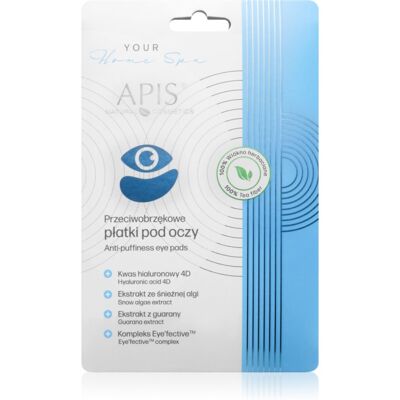 Apis Natural Cosmetics Home Spa maska na oczy przeciw obrzękom i cieniom 1 para Apis Natural Cosmetics Home Spa maska na oczy przeciw obrzękom i cieniom 1 para