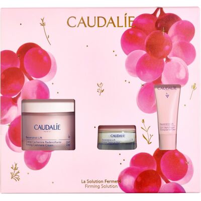 Caudalie Resveratrol-Lift Firming Solution Gift Set świąteczny zestaw prezentowy ujędrniający skórę Caudalie Resveratrol-Lift Firming Solution Gift Set świąteczny zestaw prezentowy ujędrniający skórę